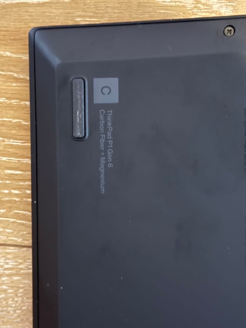 ThinkPad P1 Gen 6 ノートPC ブラック