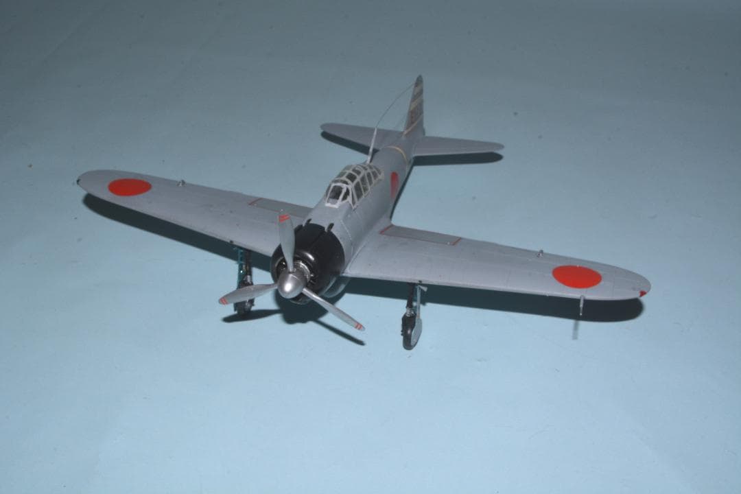 [完成品]　1/48　日本海軍　零式艦上戦闘機２１型　空母『翔鶴』戦闘機隊