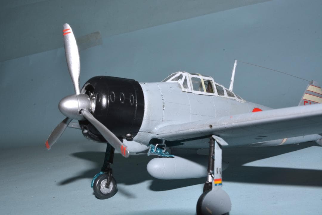 [完成品]　1/48　日本海軍　零式艦上戦闘機２１型　空母『翔鶴』戦闘機隊