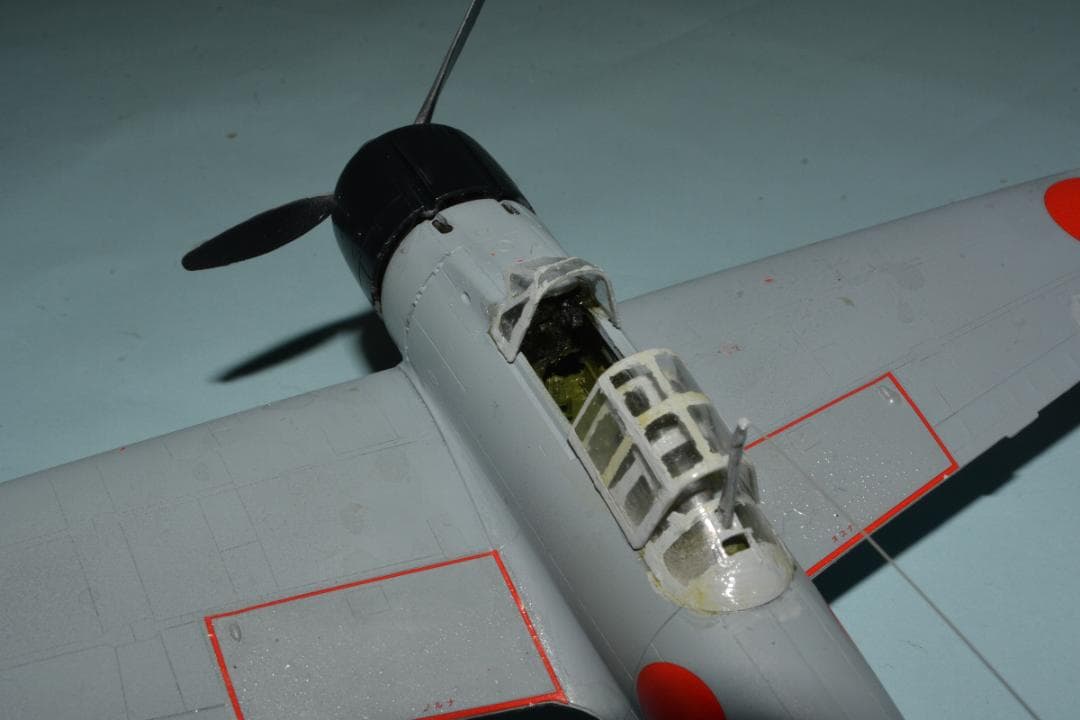 [完成品]　1/48　日本海軍　零式艦上戦闘機２１型　空母『翔鶴』戦闘機隊