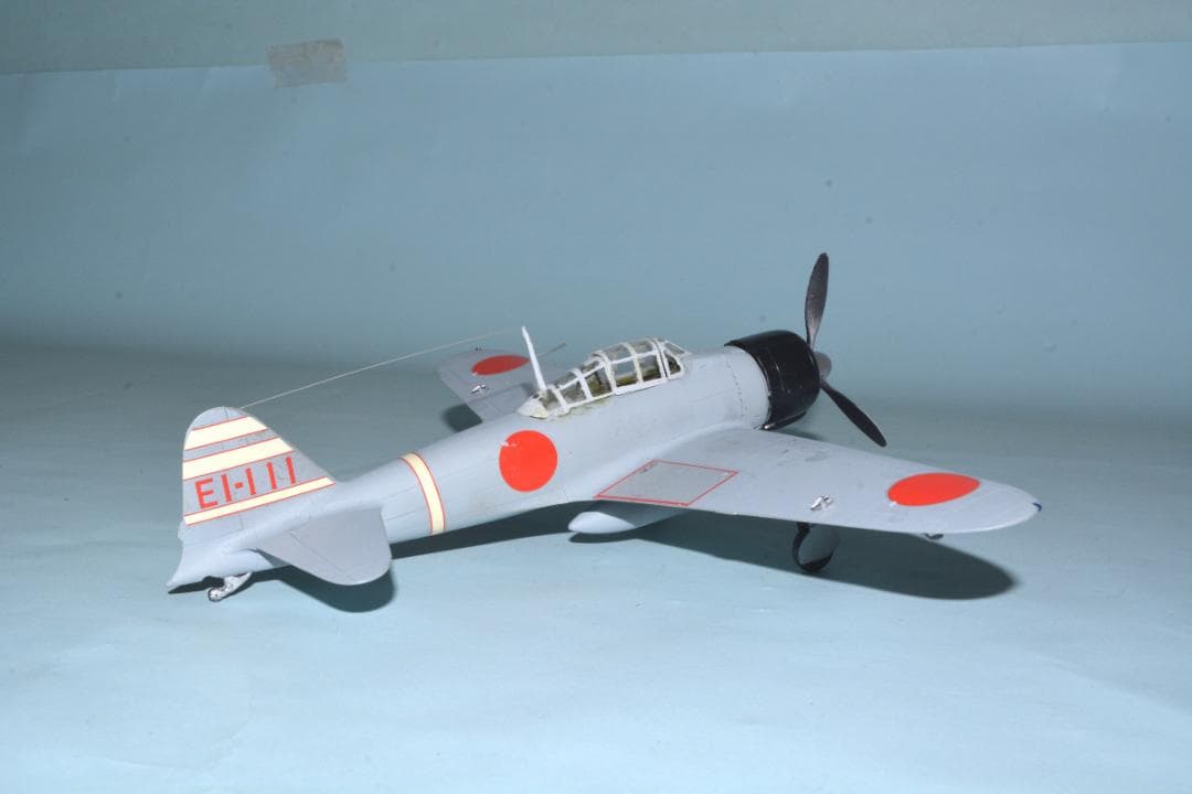 [完成品]　1/48　日本海軍　零式艦上戦闘機２１型　空母『翔鶴』戦闘機隊