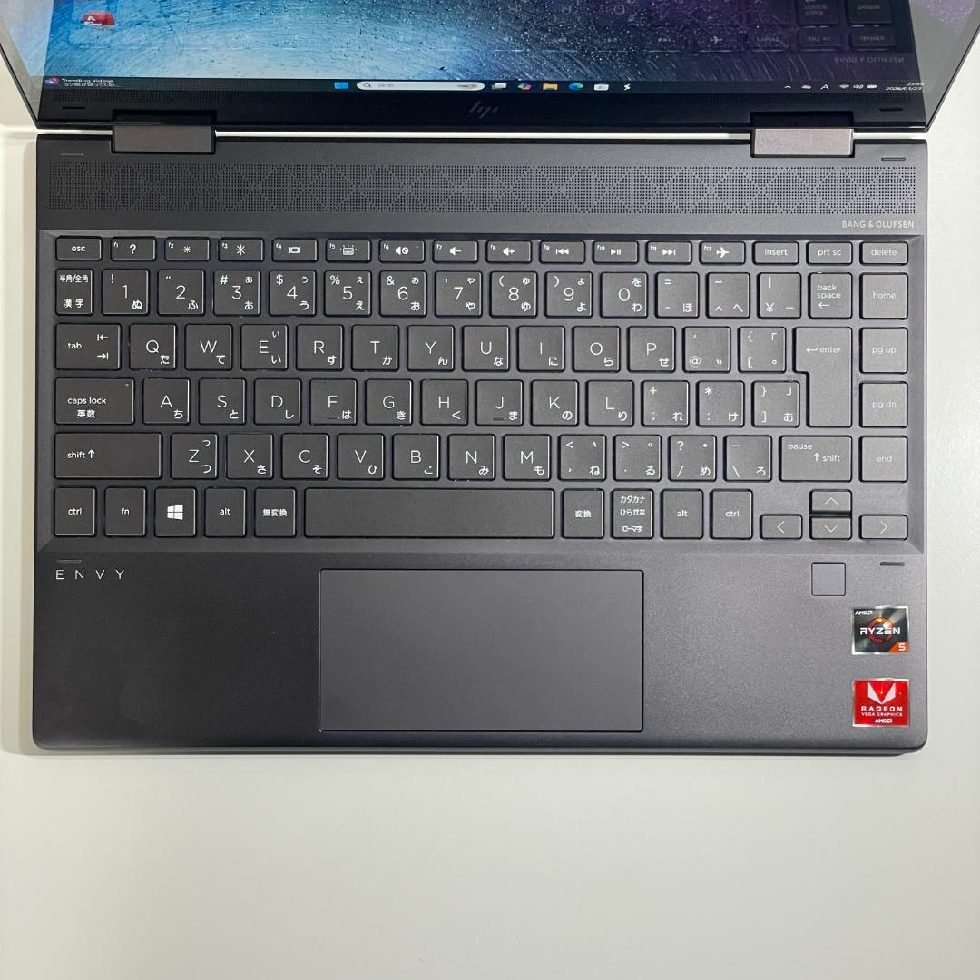 HP ENVY x360 Ryzen5 3500U ノートPC win11 薄型