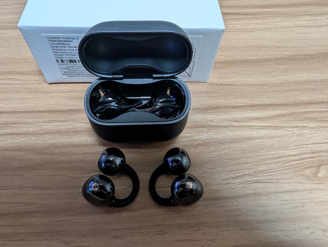 HUAWEI FreeClip 2 ケース付　ほぼ新品