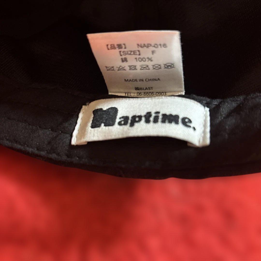 ナップタイムnaptime. Nissy 西島隆弘　キャップ　帽子　黒