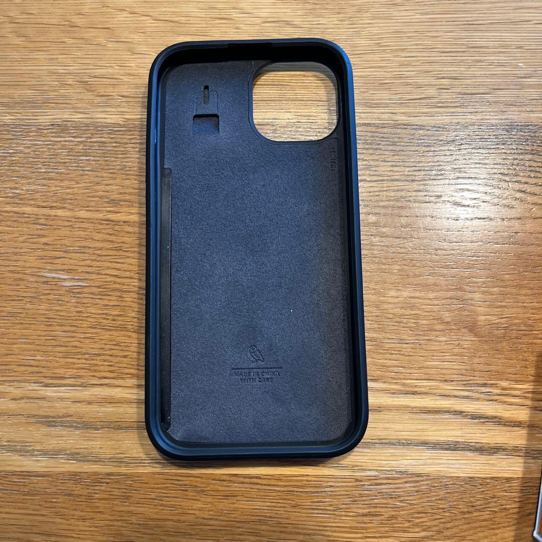 Bellroy ブラック iPhone15ケース カード収納付き