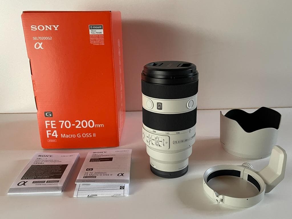 【極上品】 SONY FE 70-200mm F4 Macro G OSS II