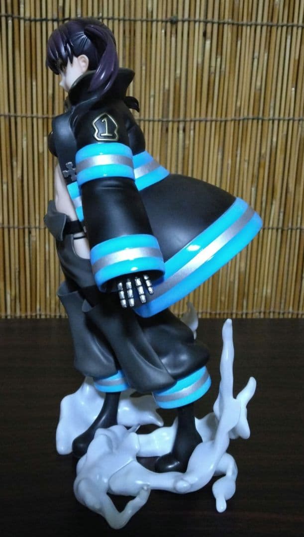 【開封品】炎炎ノ消防隊 環 古達フィギュア ネコマタエフェクトパーツ付