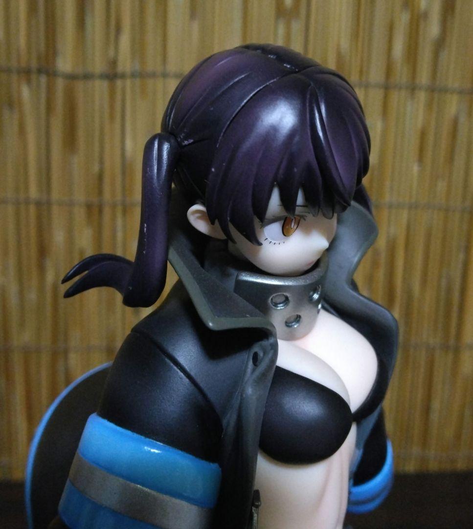 【開封品】炎炎ノ消防隊 環 古達フィギュア ネコマタエフェクトパーツ付