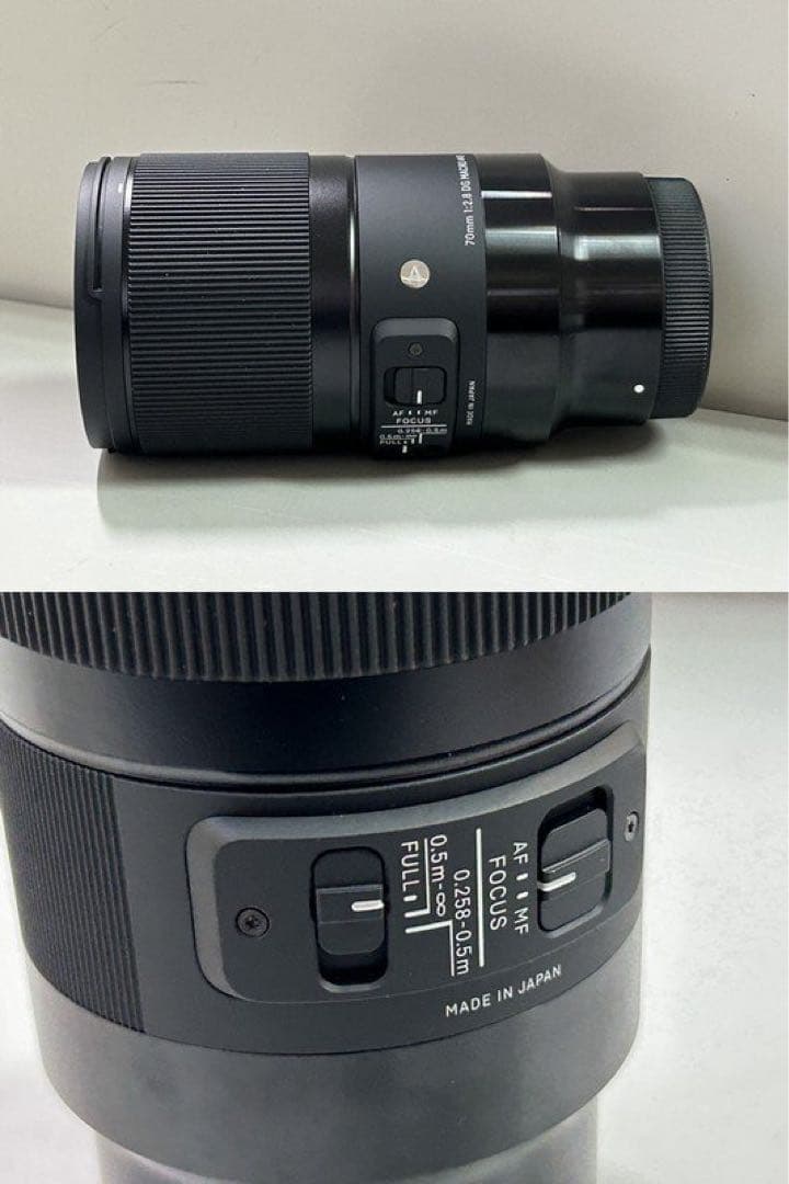 シグマ Art 70mm F2.8 DG MACRO Φ49ソニー Eマウント