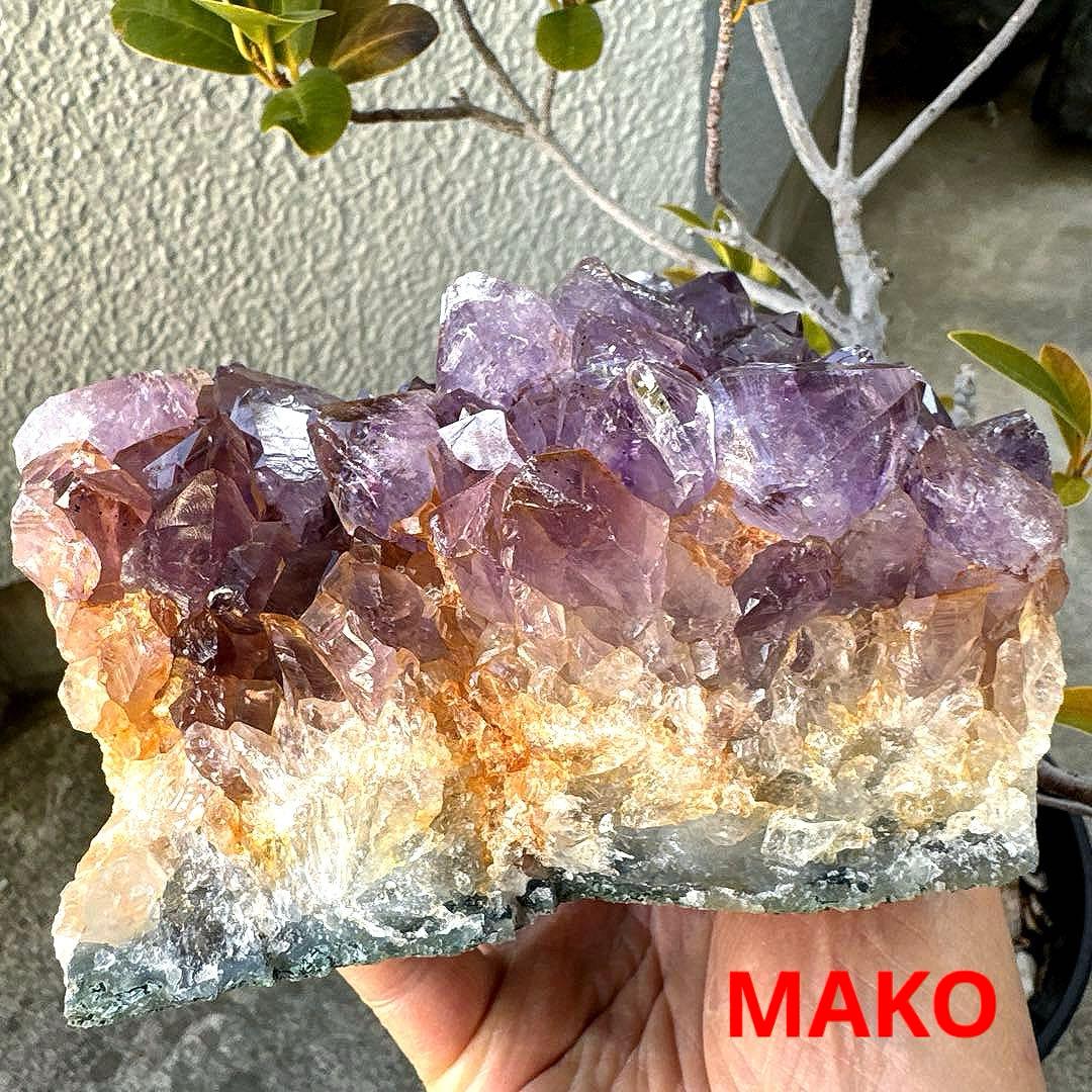 M1917☆アメジストクラスター1.9Kg☆ブラジル産☆天然石☆N60205-A