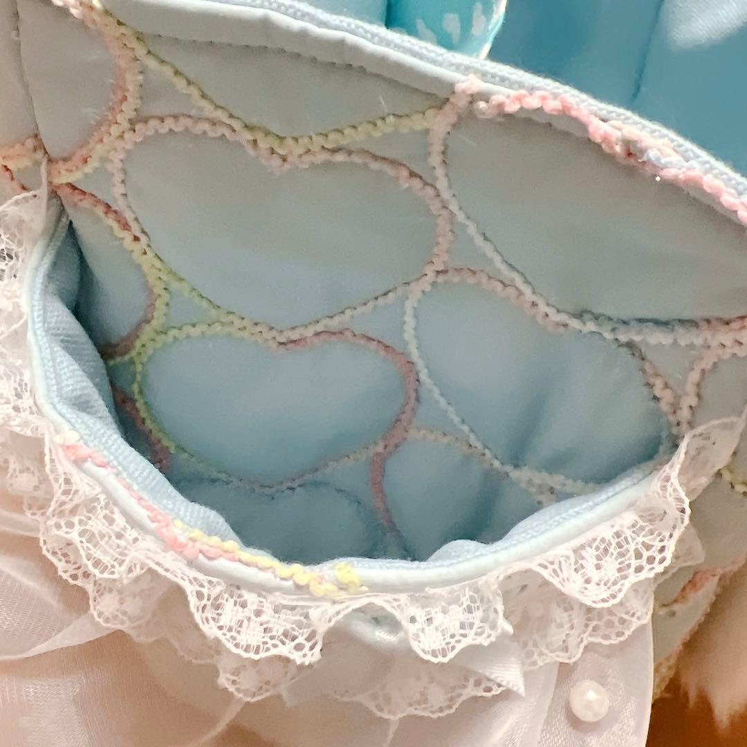 コヤンイサムチョン モフモフ クラウディちゃん 豪華フリル＆レース仕立て キルト