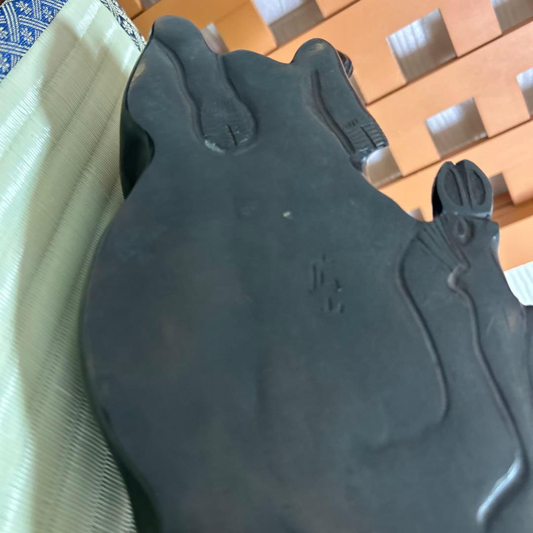 牛　置物　飾り　美術床置　工芸品