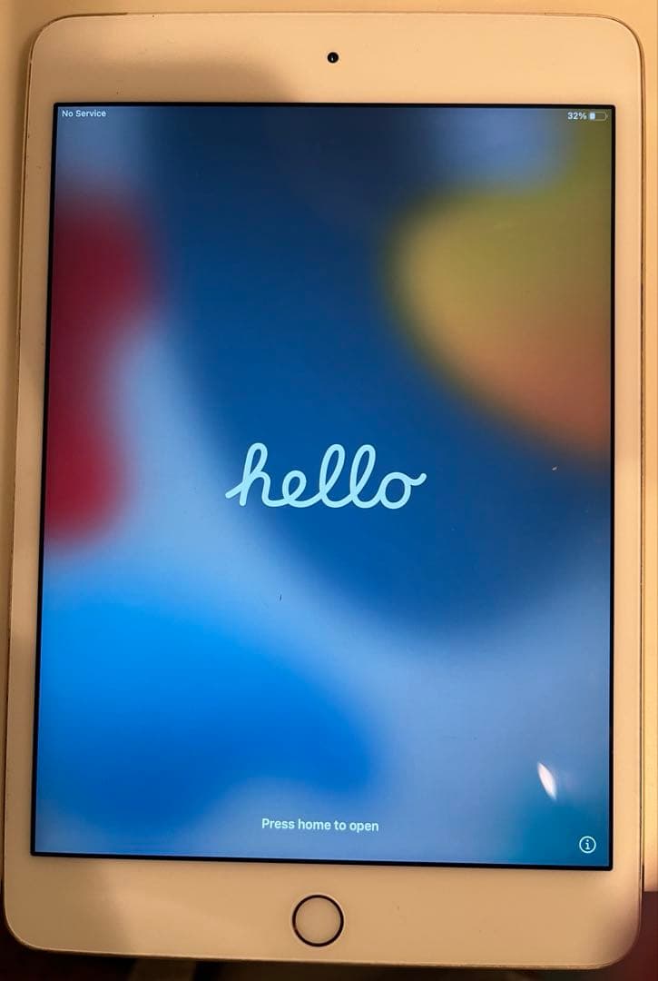 Apple iPadmini4 WiFi+Cellular 128GB ゴールド