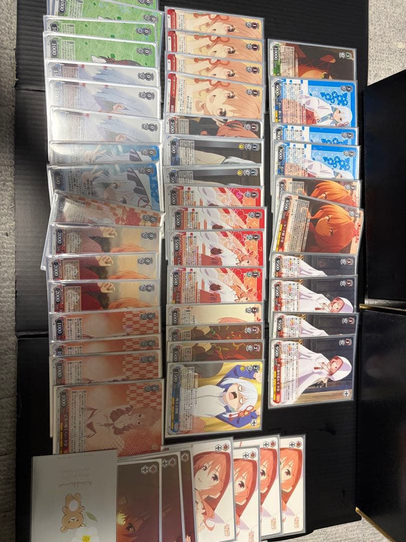 【引退品】ヴァイスシュヴァルツ デッキ+パーツ類