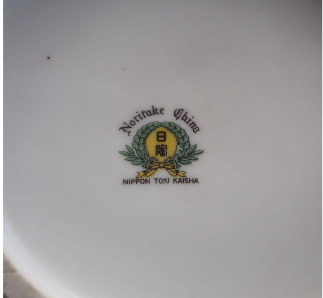 送料無料　昭和初期　日陶『オールドノリタケ』製 鳳凰文花瓶　本物保証