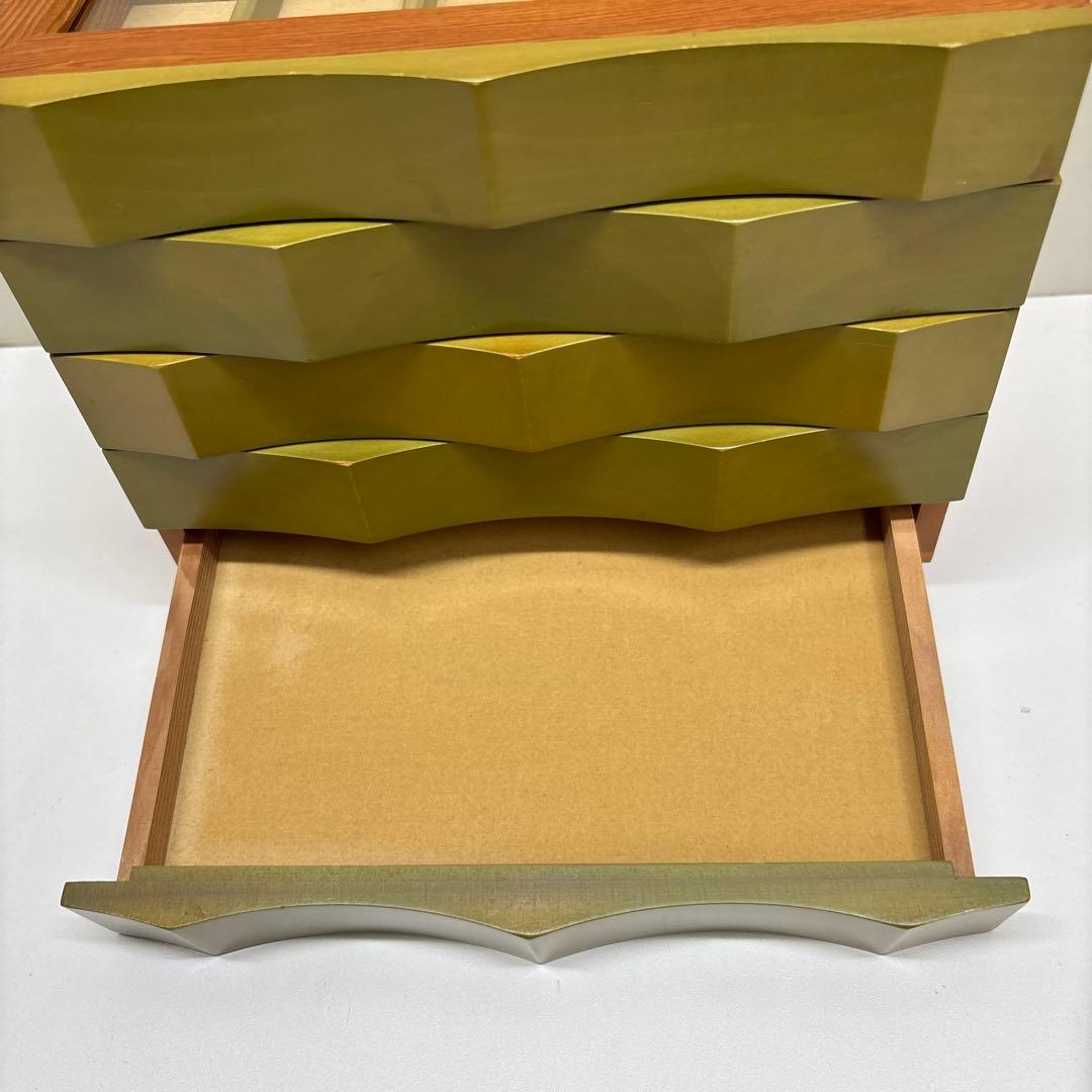 中古品 レイジースーザン ジュエリーボックス