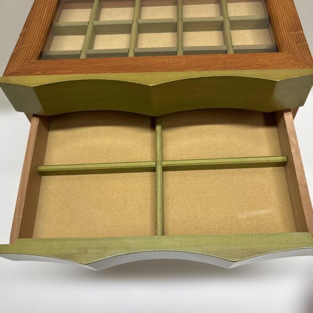 中古品 レイジースーザン ジュエリーボックス