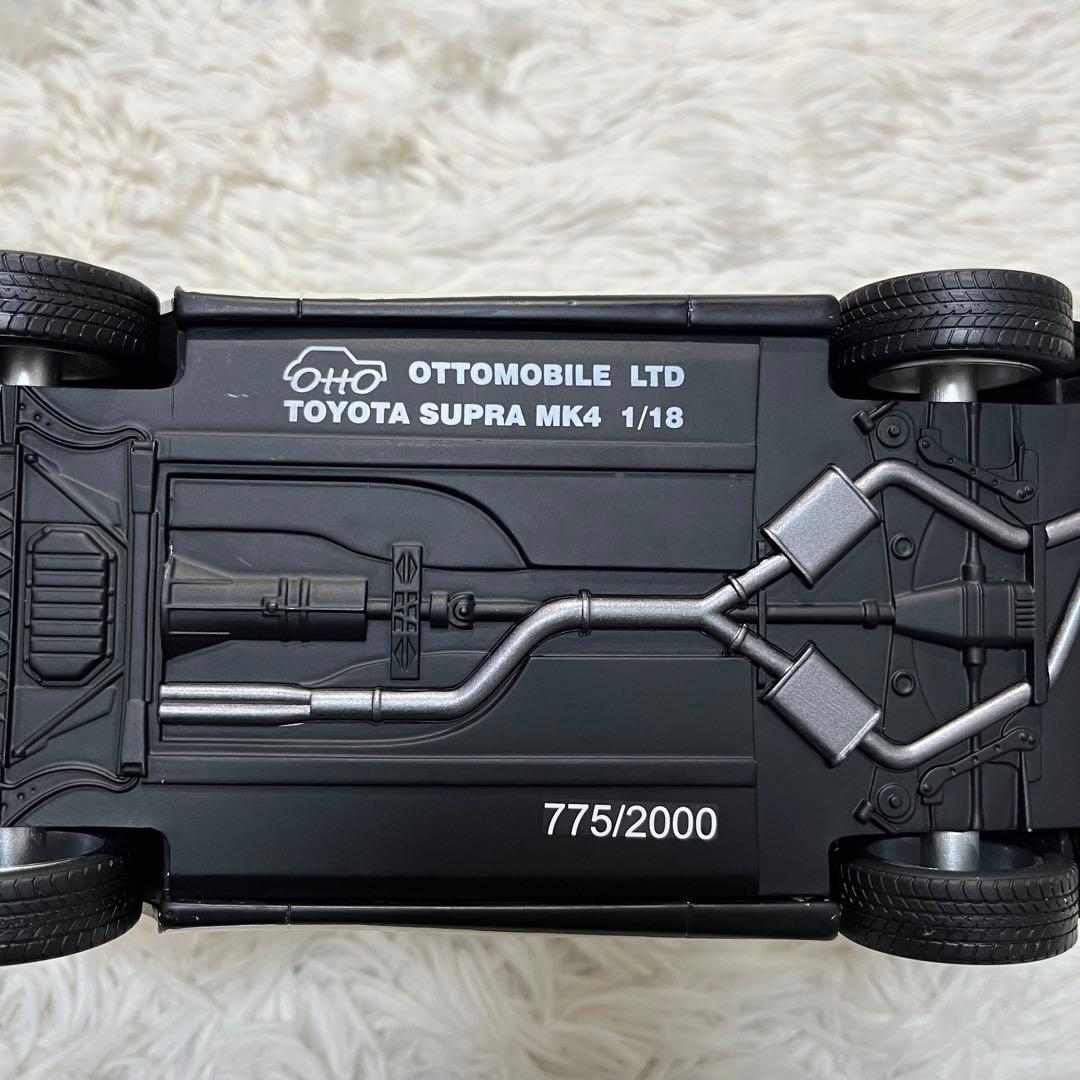 入手困難 美品 OTTO 京商 JZA80 スープラ 1/18 ミニカー