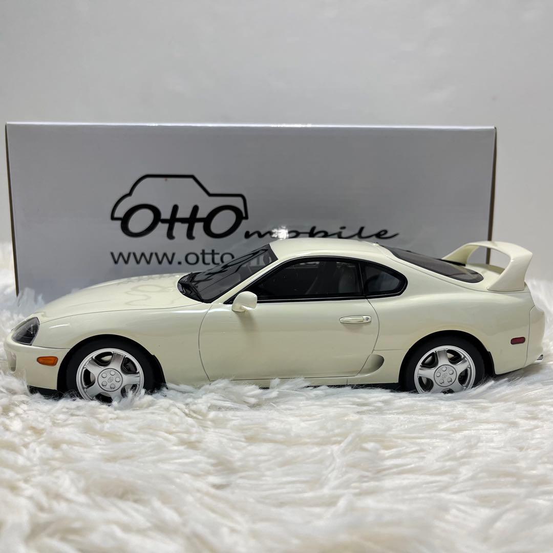 入手困難 美品 OTTO 京商 JZA80 スープラ 1/18 ミニカー