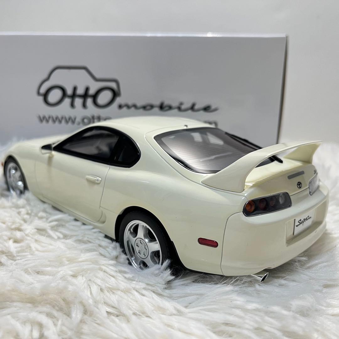 入手困難 美品 OTTO 京商 JZA80 スープラ 1/18 ミニカー