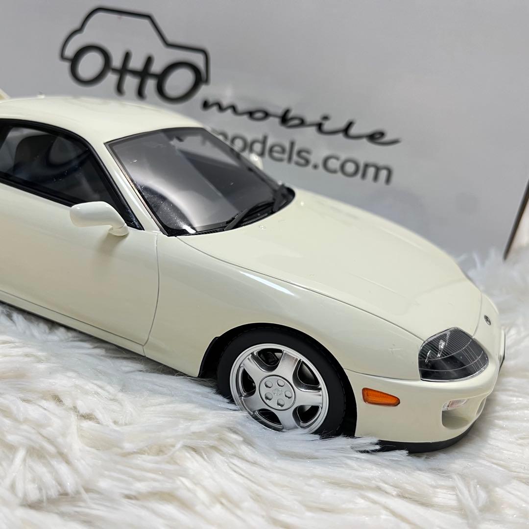 入手困難 美品 OTTO 京商 JZA80 スープラ 1/18 ミニカー