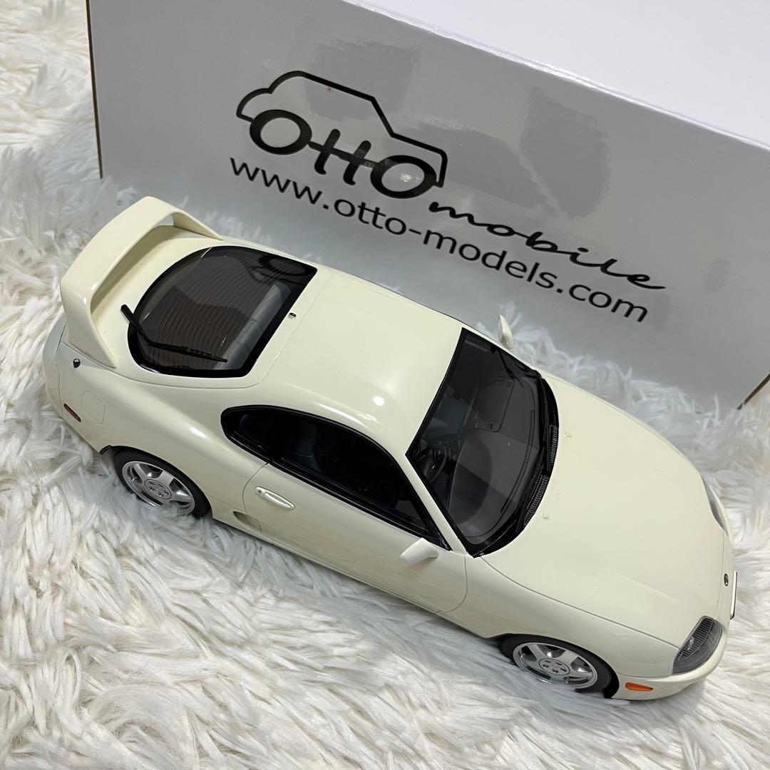 入手困難 美品 OTTO 京商 JZA80 スープラ 1/18 ミニカー