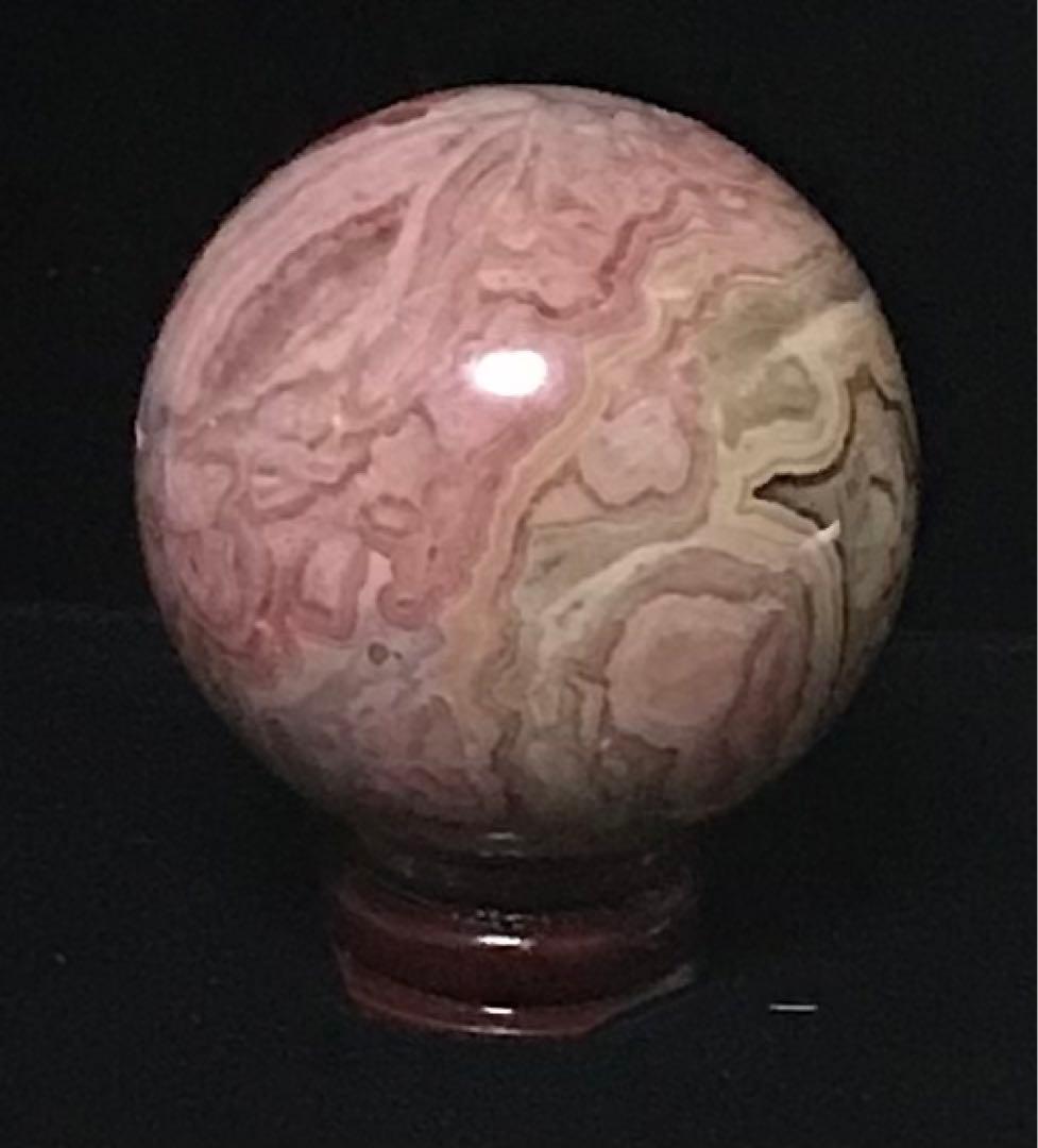 インカローズ(ロードクロサイト)丸玉