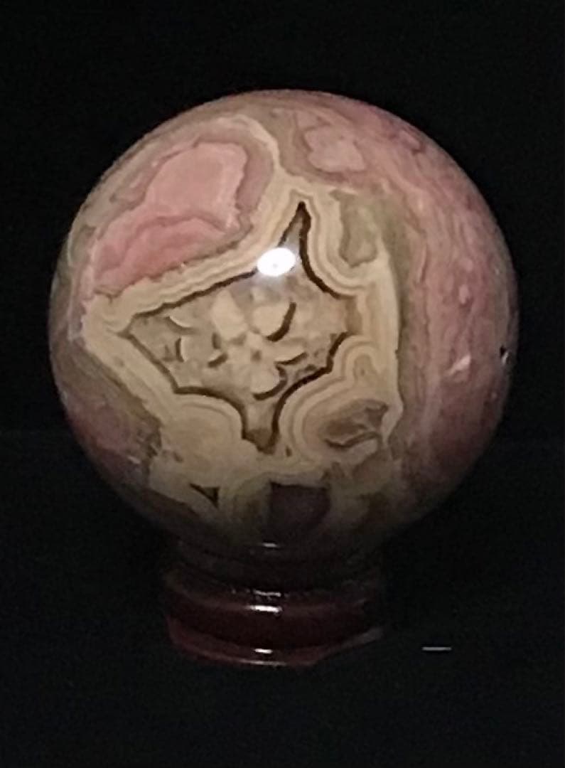 インカローズ(ロードクロサイト)丸玉