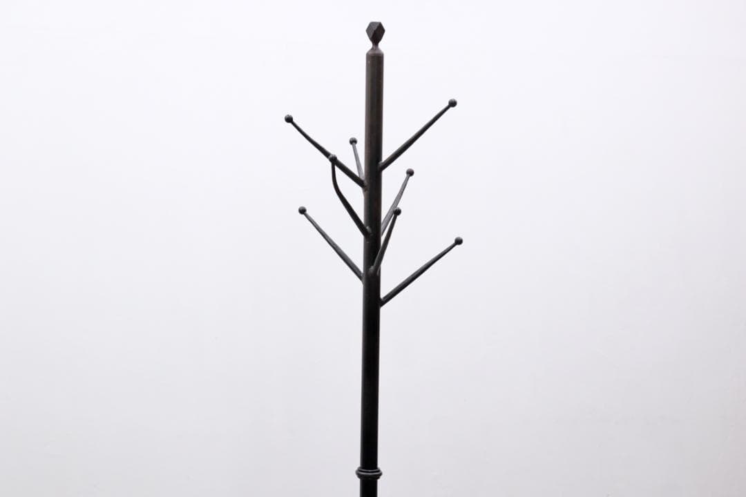 アイアン 鋳物 コートスタンド ハンガー 帽子掛け 玄関 収納