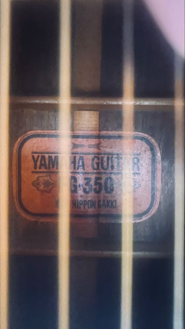 YAMAHA FG 350 赤ラベル コーラルローズ