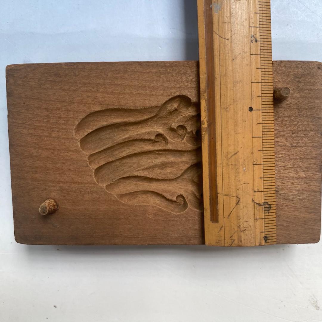 和菓子道具　木型 　「花菖蒲」「蕨」2個セット