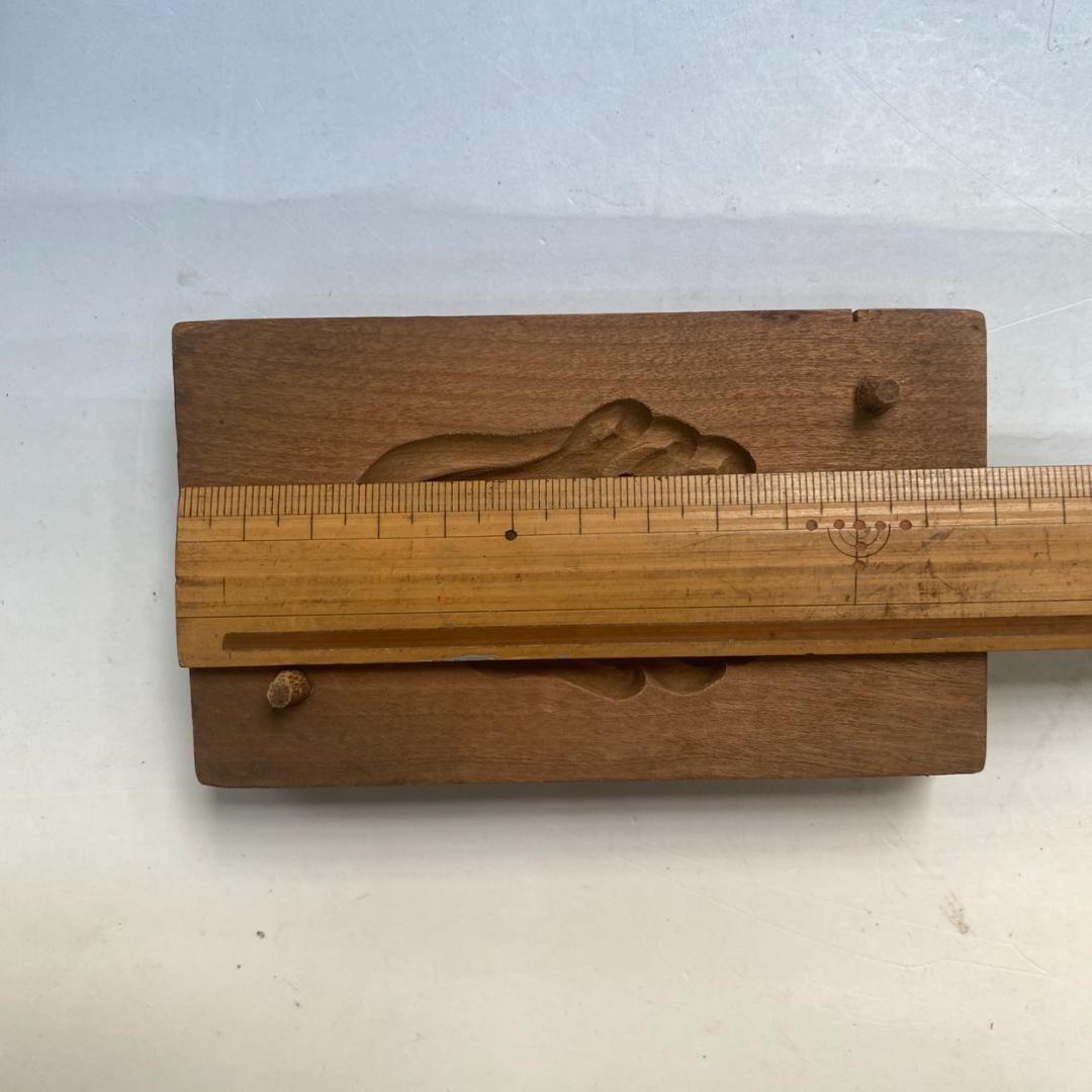 和菓子道具　木型 　「花菖蒲」「蕨」2個セット