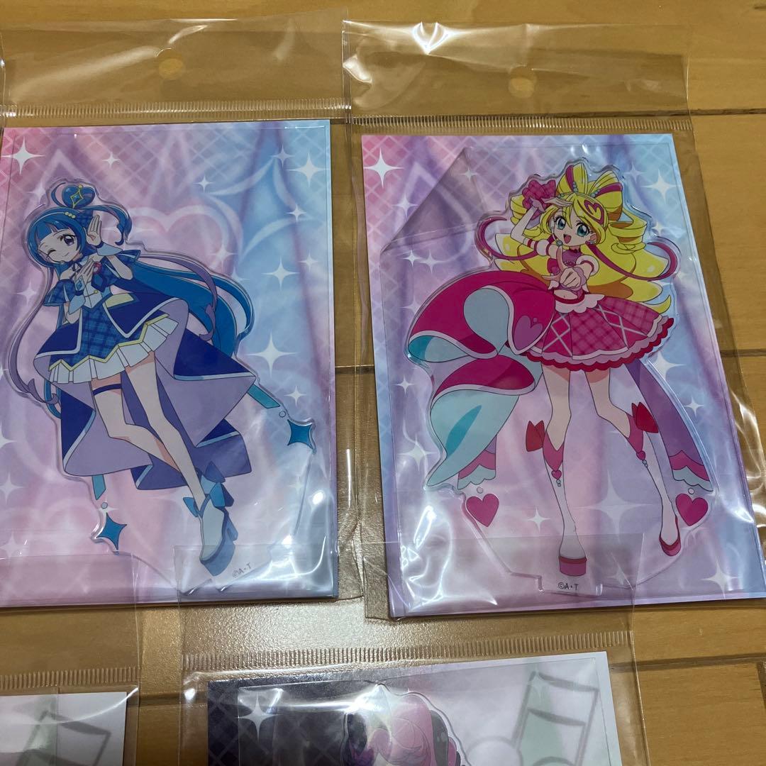 キミとアイドルプリキュア　アクリルスタンド　セット