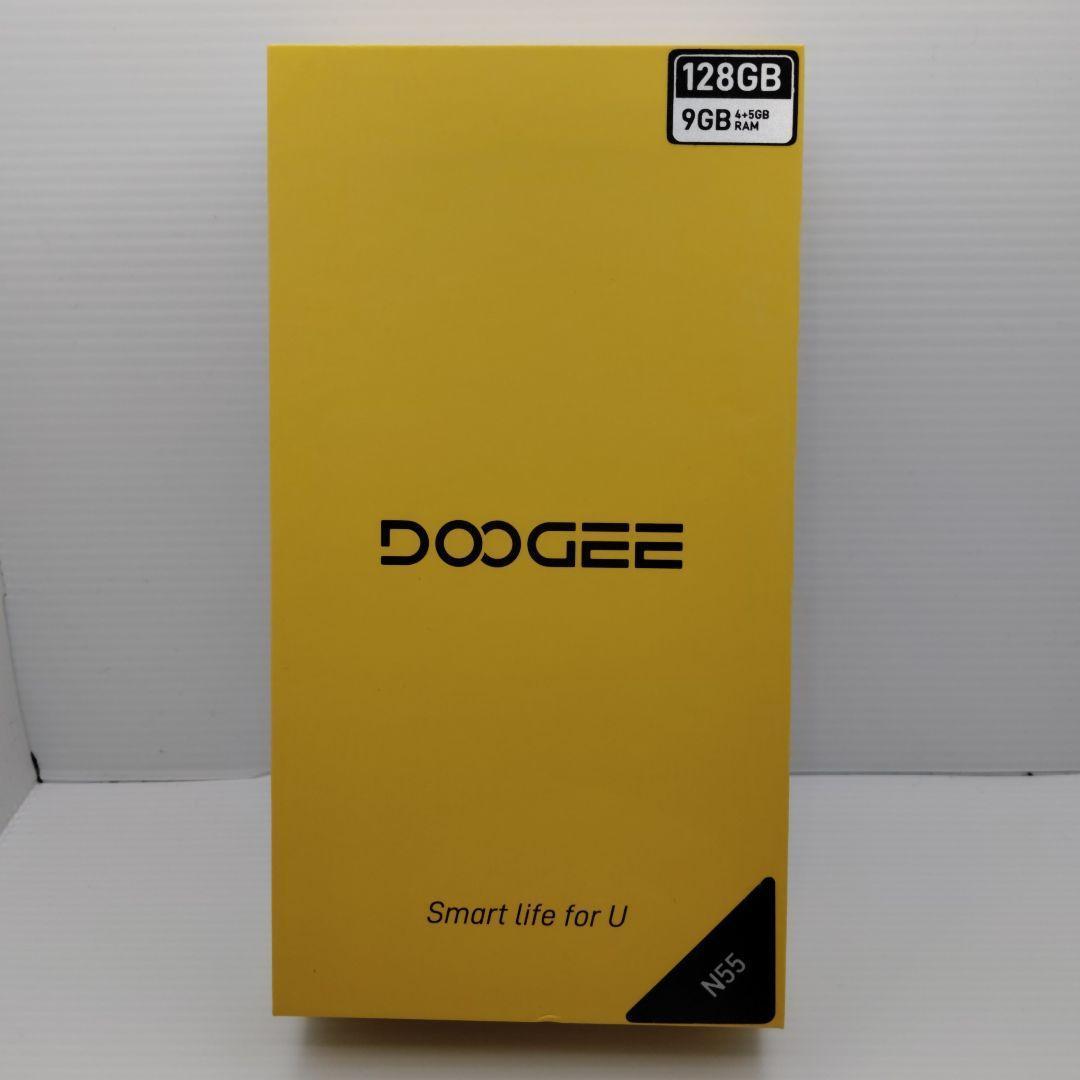 【新品未使用】DOOGEE N55 SIMフリースマホ ケース付き