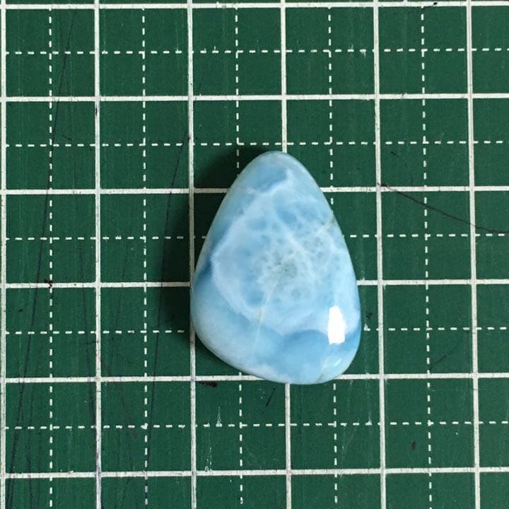 天然石 ドミニカ産　高品質ラリマー　27.0cts.