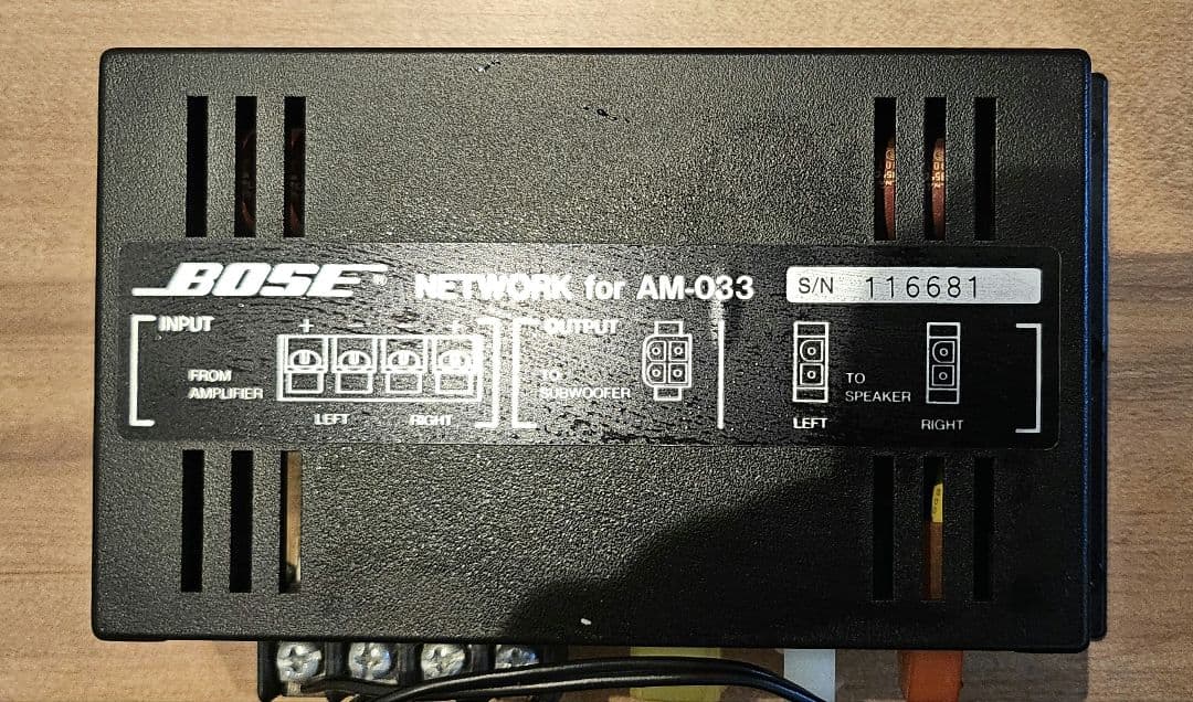 BOSE AM-033 ACOUSTIMASS CANNONサブウーファー美品