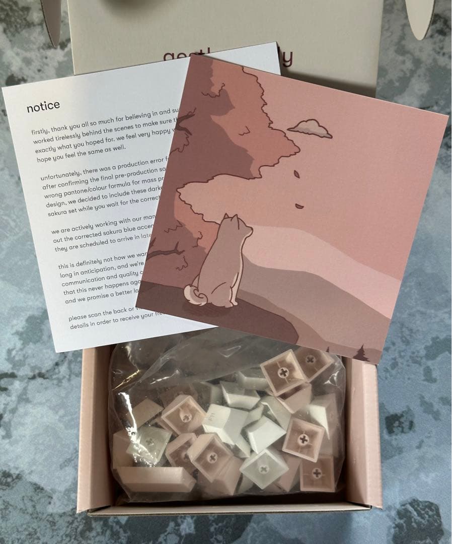 Fox Lab Leaf65% 自作キーボード