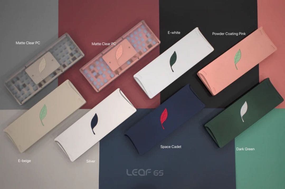 Fox Lab Leaf65% 自作キーボード