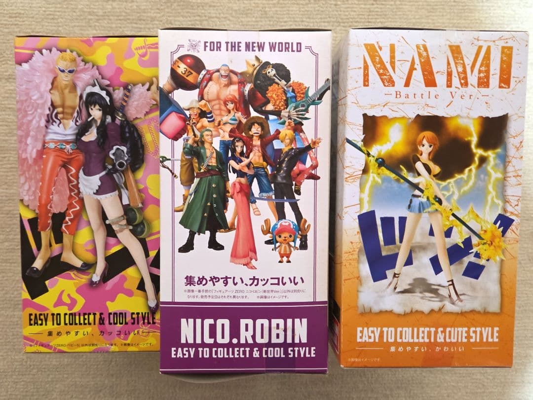 ワンピースフィギュア3点セット★未開封