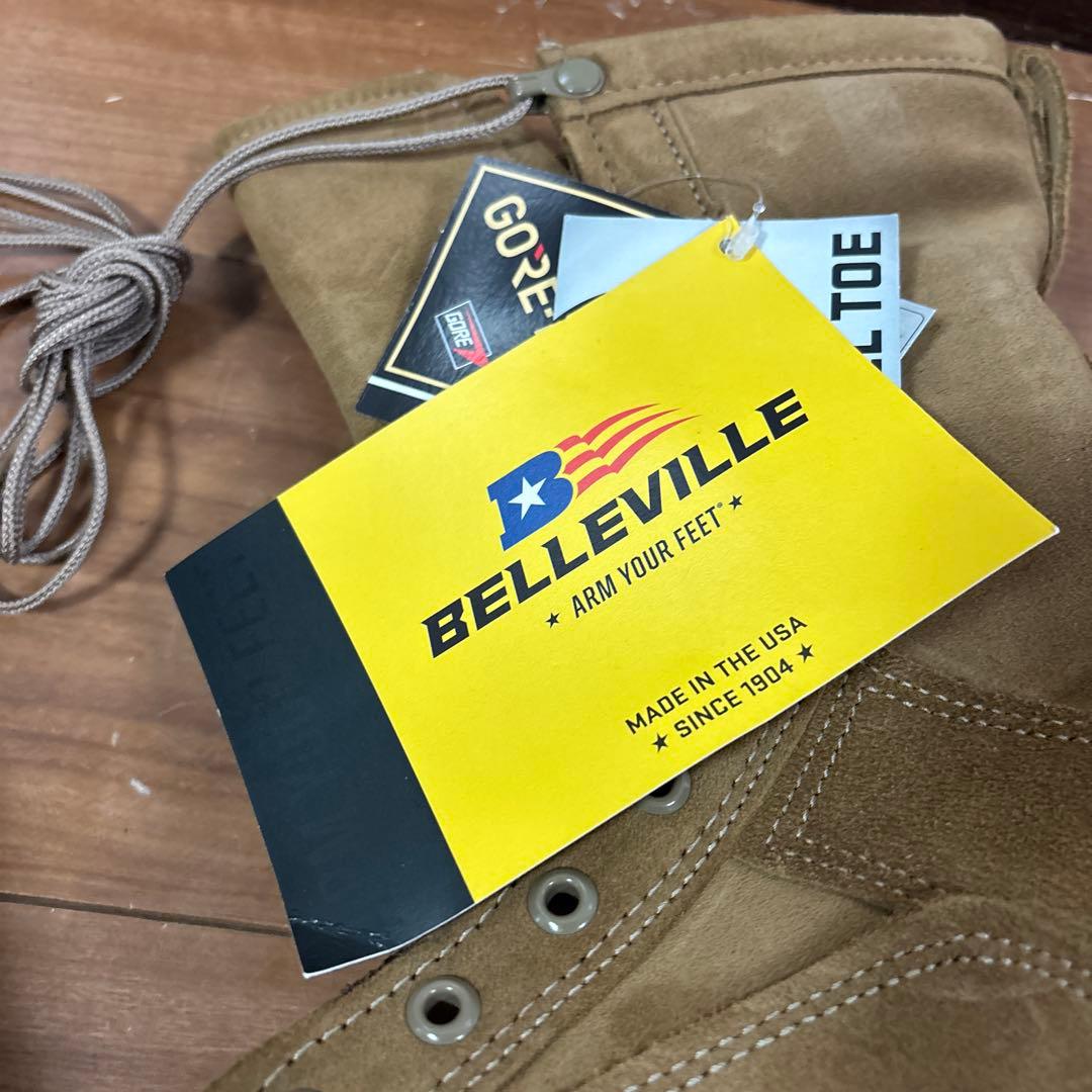 未使用品　米軍　BELLEVILLE GORE−TEX US8.5W26.5 ①