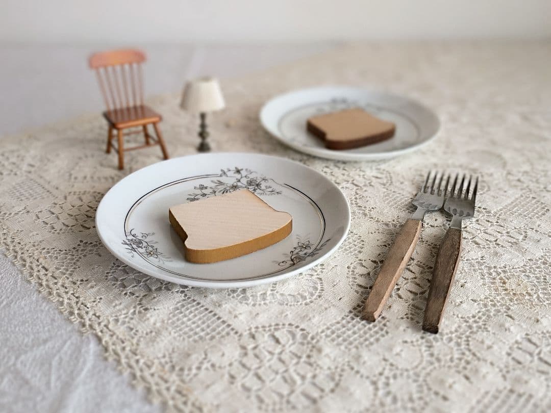 * old arabia ❀ モノトーンと金彩の 15.5 plate SET