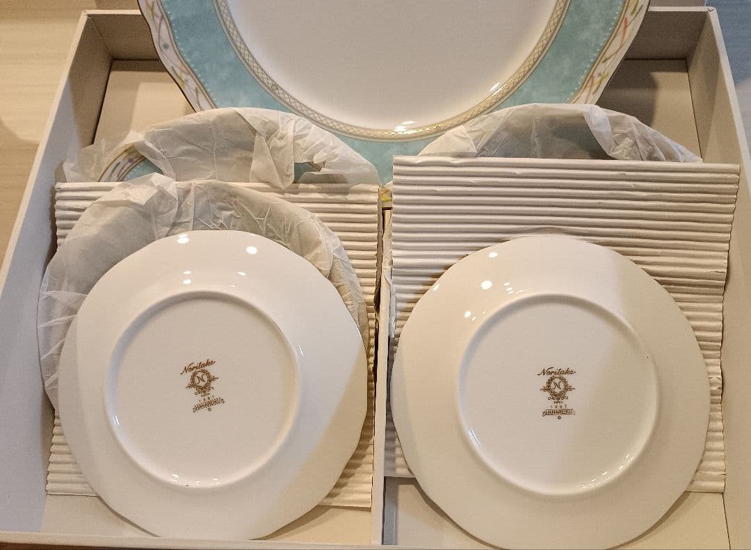ノリタケ花麗句チャイナプレートパーティーセット