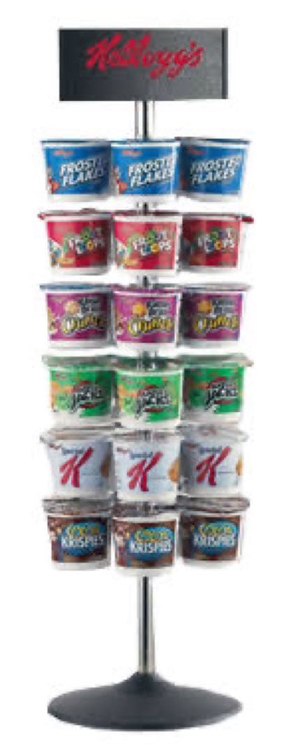 美品！ケロッグ ディスプレイ ラック ファイヤーキング