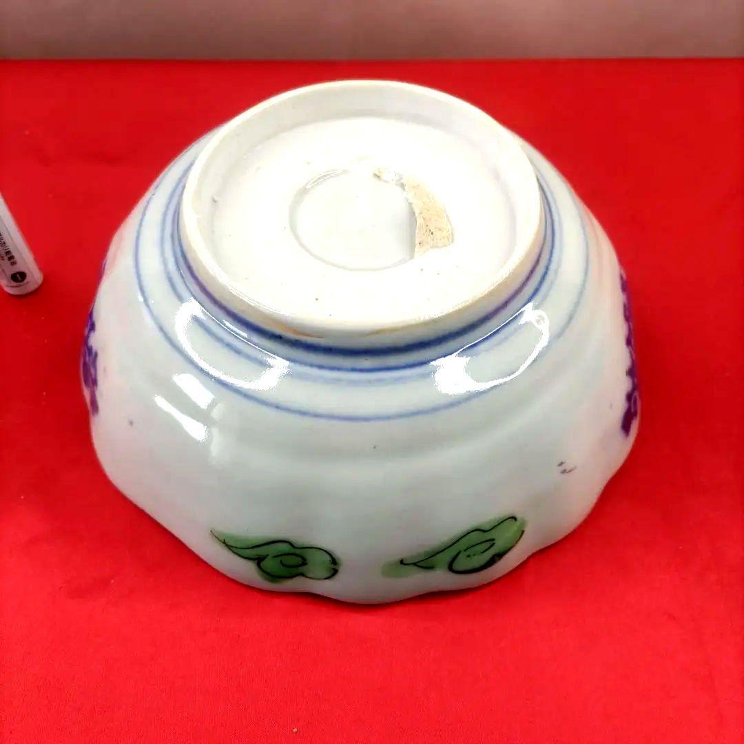 有田焼　伊万里焼　古伊万里　金彩　色絵　なます皿　小皿　小鉢　6寸皿5客セット①