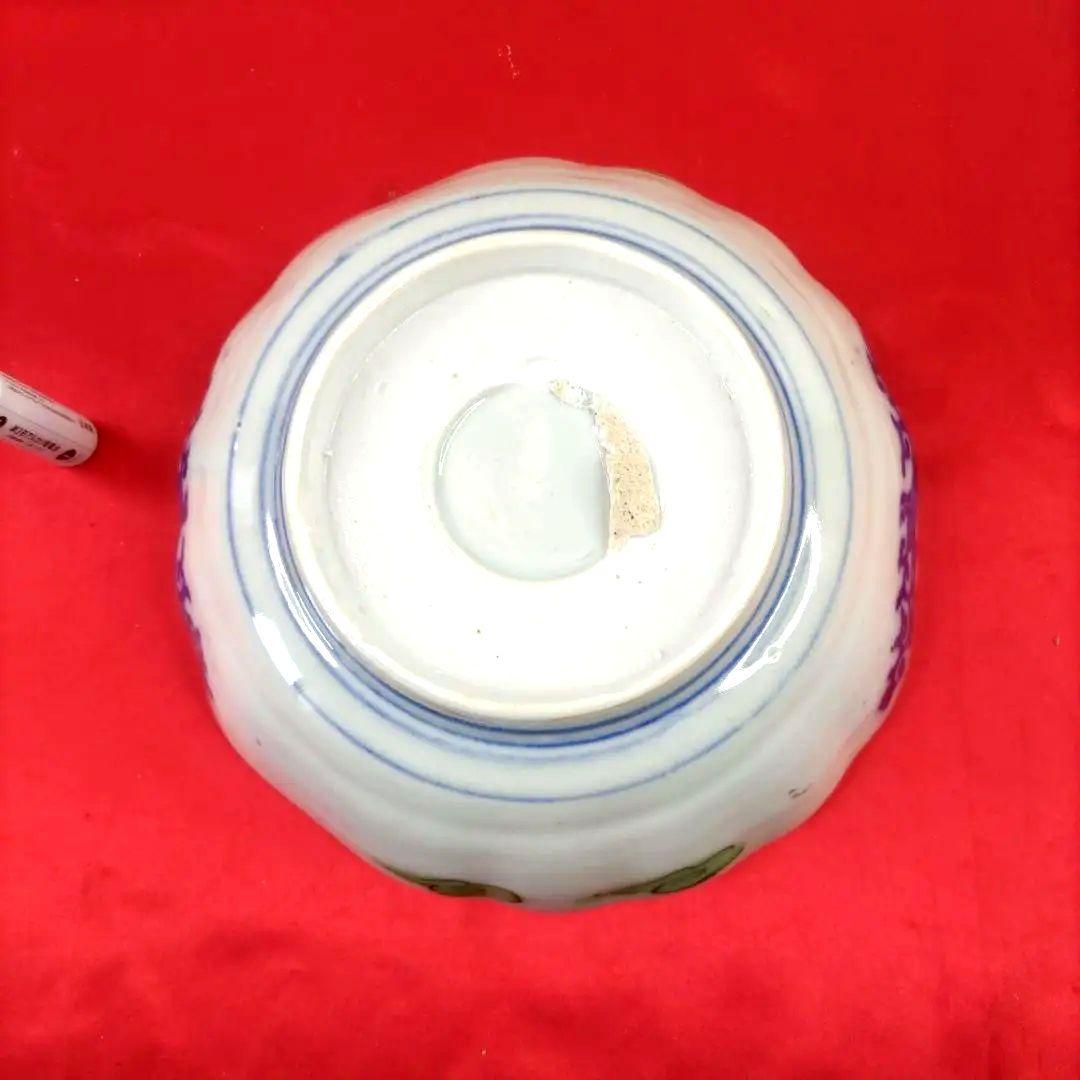 有田焼　伊万里焼　古伊万里　金彩　色絵　なます皿　小皿　小鉢　6寸皿5客セット①