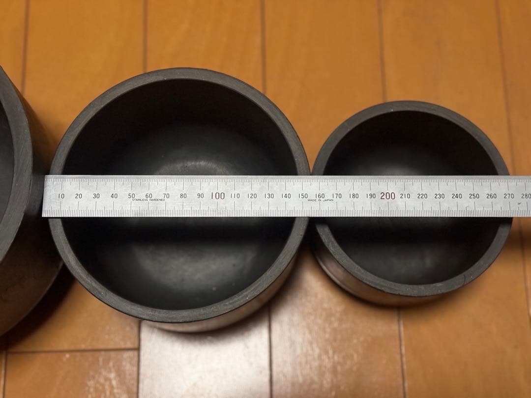 鶴仙園 『GAN CRAFT G2-POT』BLACK 3POT set
