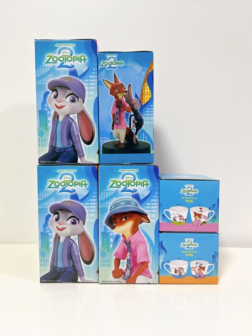 ズートピア2 フィギュア メジャーマグ まとめ売り