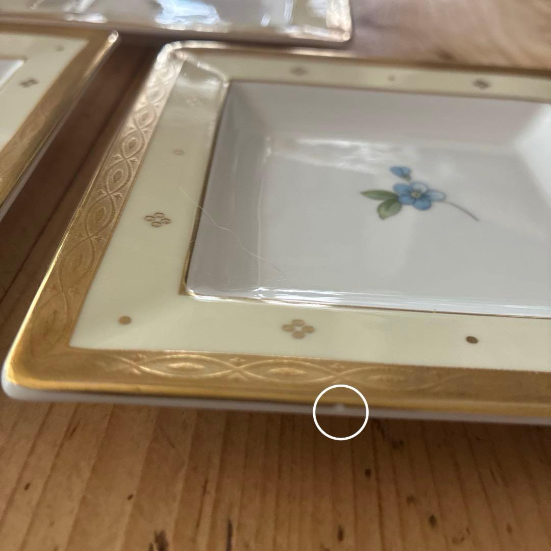  ウェッジウッド Grace グレース　スクエアトレイ5枚廃盤品