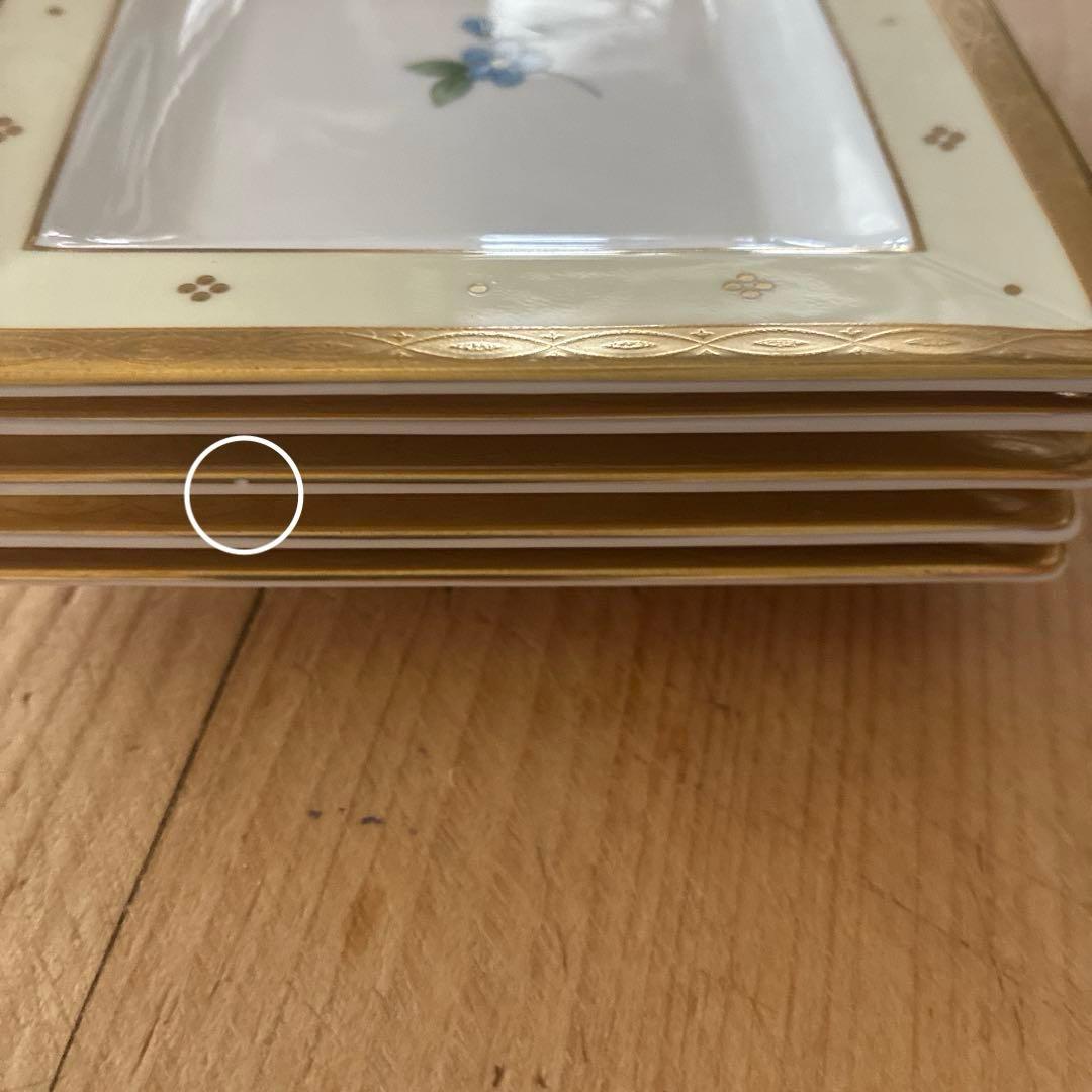  ウェッジウッド Grace グレース　スクエアトレイ5枚廃盤品