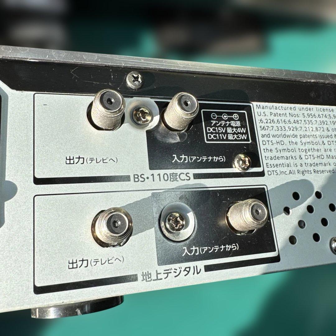 東芝 REGZA DBR-M180 タイムシフトマシン　2012年式